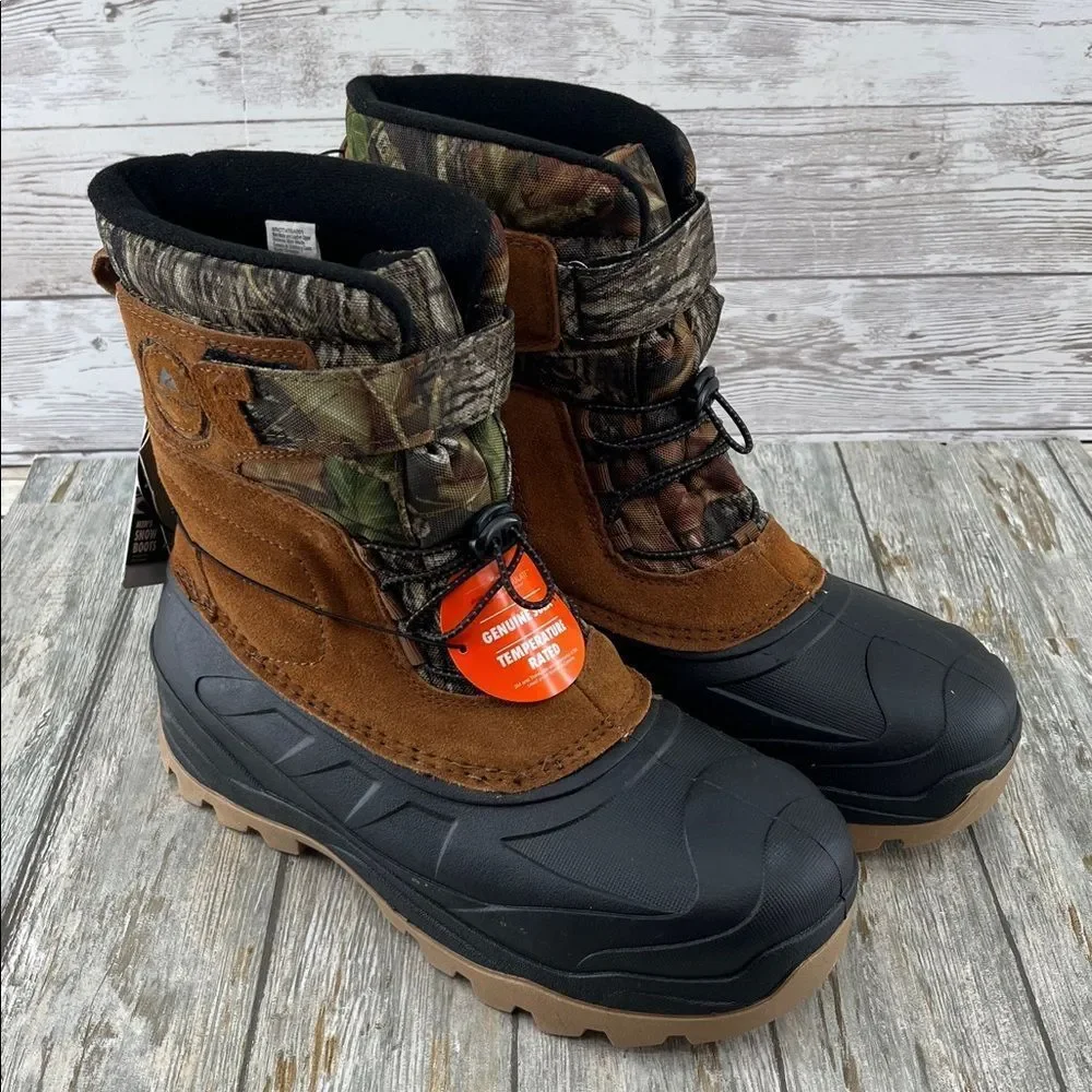 Men's Pack Snow Winter Boots Shoes Size 9
